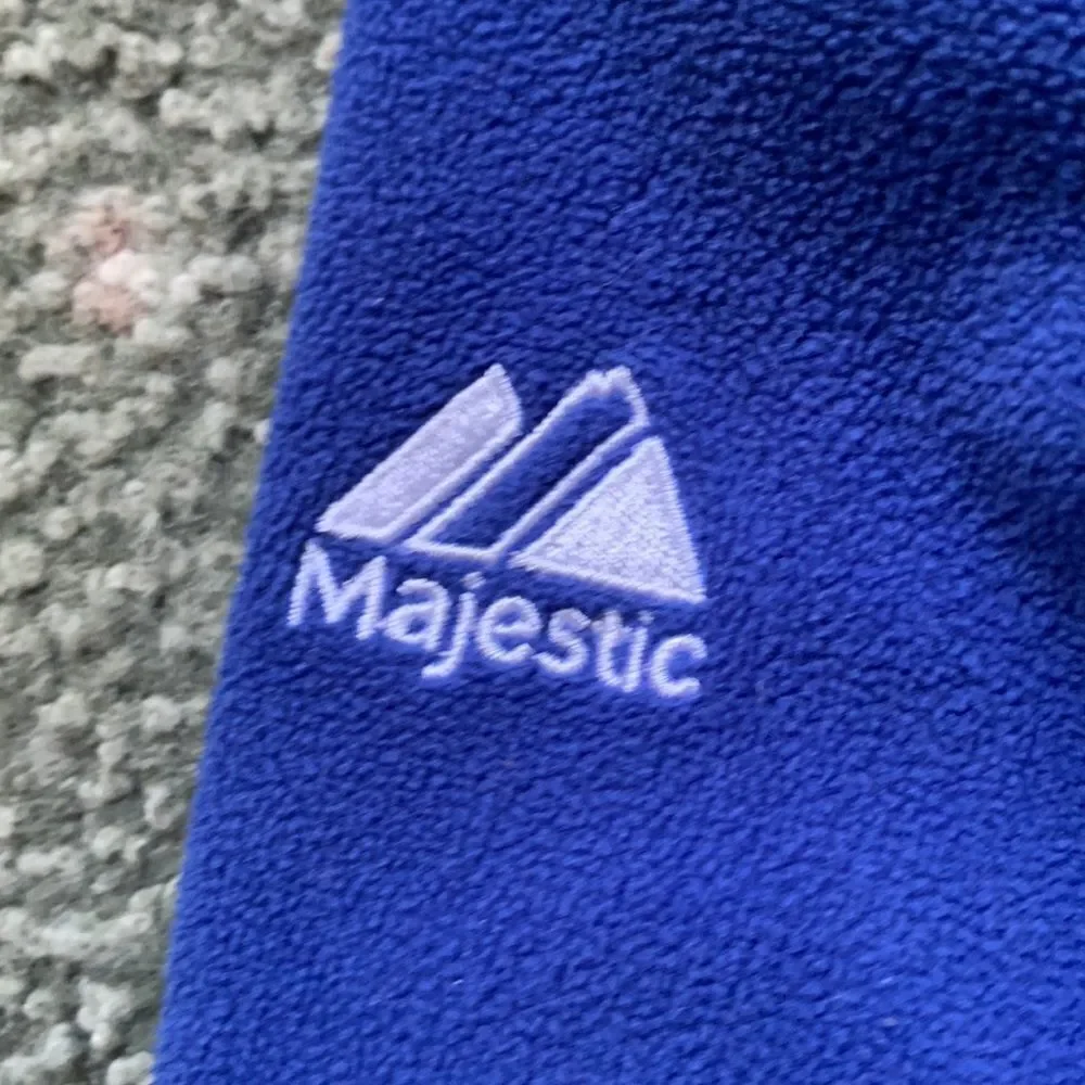 Vintage Majestic New York Islanders Three quarter‎ Fleece jacket
